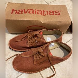 Havaianas casual shoes new.  Woman’s 10 Men’s 8.5
